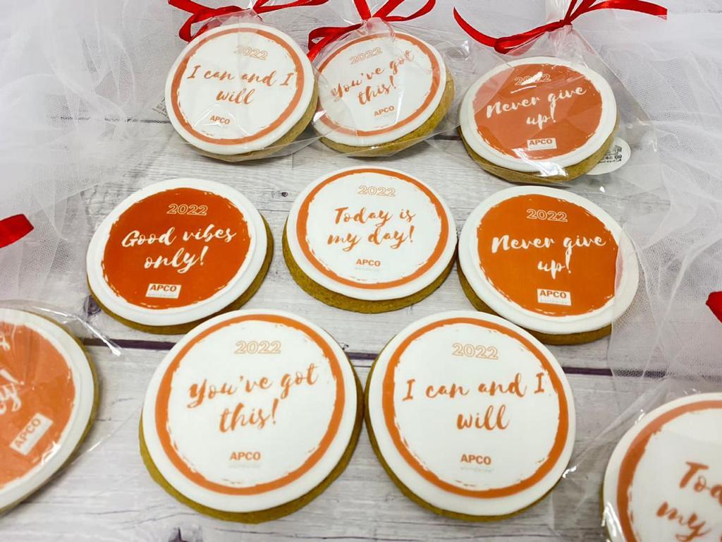 Branded Logo cookies
